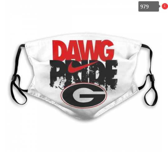 NCAA Georgia Bulldogs #7 Dust mask with filter